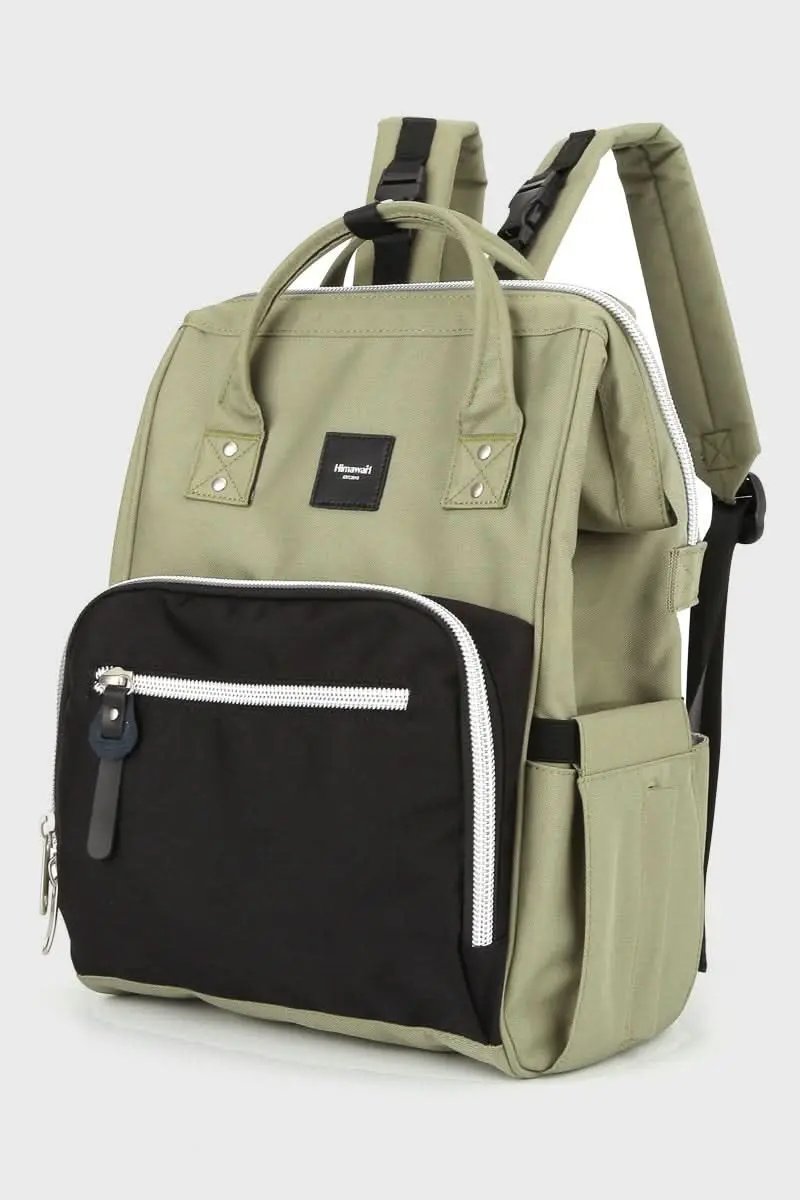 Himawari Waterproof Canvas Backpack Bag with Side Pockets - Love Salve